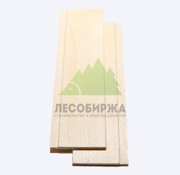 Евровагонка из липы сорт ЭКСТРА 96x15x1200