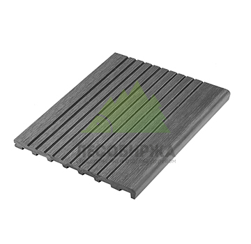 Ступень полнотелая UnoDeck Scala 345х23х3000, серый