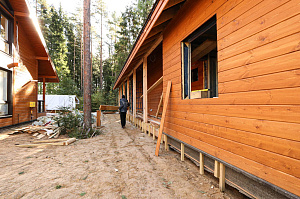 Элегантный банный комплекс с террасой 