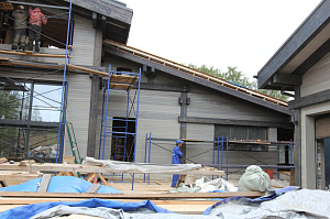 Масштабная реконструкция загородного дома: термоясень, фахверк с историей и идеальная геометрия каждого элемента