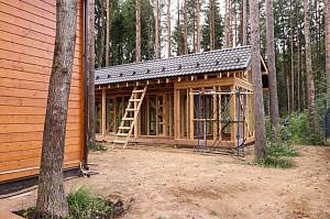 Элегантный банный комплекс с террасой 