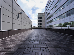 Преображение эксплуатируемой кровли: Терраса из термососны в Ленинградской области