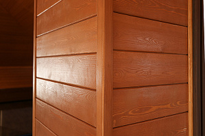 Премиум-отделка банного комплекса ангарской сосной в VUOKSA-Status