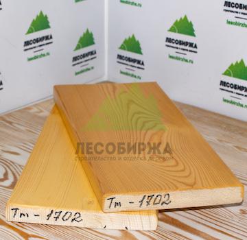 Крашеный планкен из лиственницы TM-1702 (лак Teknos)