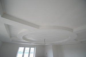 аригинальная отделка потолка