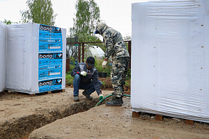 Идеальный фундамент для будущего дома в Рощинских дачах: реконструкция от Лесобиржа-Спб