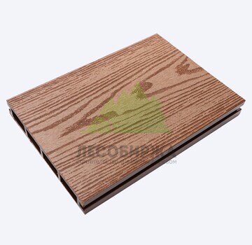 Террасная доска МПК Arte пустотелая шлифовка+тиснение 140х22х3000, С