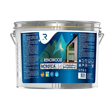 Фасадная краска по дереву Renowood NORDICA