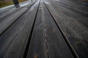 терраса брашированная и крашенная