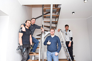 производство лиственницы с установкой