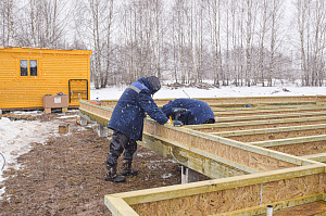 строительство каркасного дома