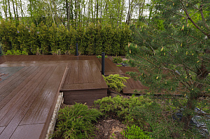 Терраса из ДПК NATUR СM Scandinavia на "Дубровке"