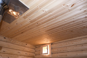 Баня мечты в Бобровом: комплексная отделка и покраска сруба