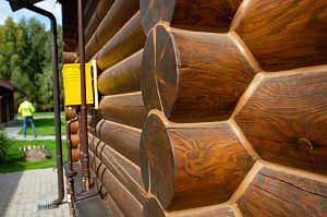 теплый шов для бревенчатого дома