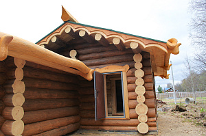 осады деревянные