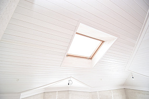 крашеная белая вагонка