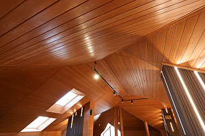 Премиум-отделка банного комплекса ангарской сосной в VUOKSA-Status