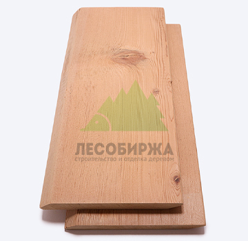 Планкен из термососны скошенный сорт АВ 140х18х3000