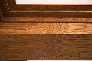 Фальшбалки из МДФ шпон дуба: Мастерство и Стиль для загородного дома в Михайловской горке