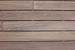 монтаж террасной доски из термоясеня