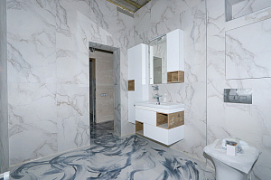 Современный каркасный дом с эксплуатируемой кровлей у Озера Врево