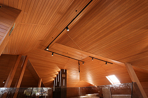 Премиум-отделка банного комплекса ангарской сосной в VUOKSA-Status