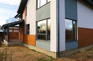 Крашеный фасад