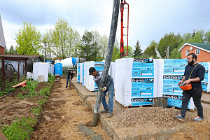 Идеальный фундамент для будущего дома в Рощинских дачах: реконструкция от Лесобиржа-Спб