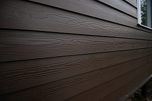 отделка фиброцементным сайдингом