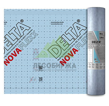 Пароизоляционная плёнка DELTA NOVAFLEXX 50м х 1.5 м