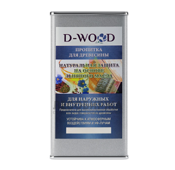 Масло для наружных и внутренних работ D-WOOD Париж