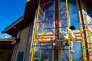 шлифование дома