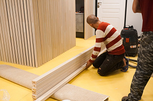 перегородка деревянная 3