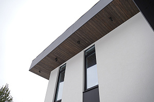 Комбинированный фасад от Лесобиржа-Спб: гармония стиля и долговечности в 