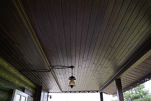 Баня мечты в Бобровом: комплексная отделка и покраска сруба