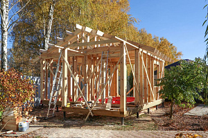 Каркасная баня 