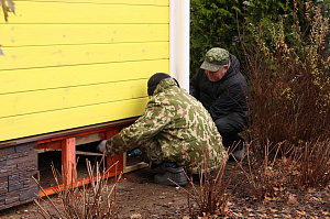 Каркасная баня 