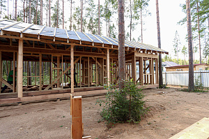 Элегантный банный комплекс с террасой 