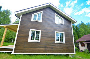 облицовка планкеном фасада