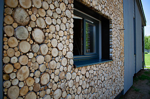 деревянный дом