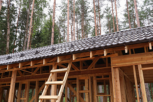 Элегантный банный комплекс с террасой 