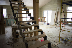 отделка дома внутри