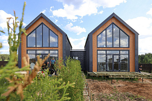 Медовая поляна: Воплощение мечты о коттеджном поселке Barnhouse