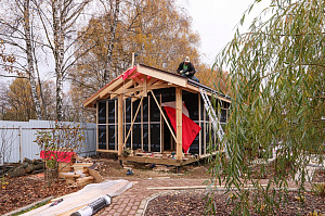 Каркасная баня 