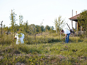Надежный свайный фундамент с обвязкой для будущего дома в Тай-Лэнд