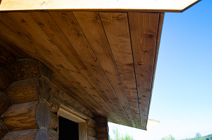 подшив свесов кровли