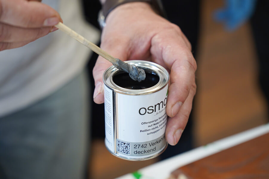 Технология перемешивания пигмента