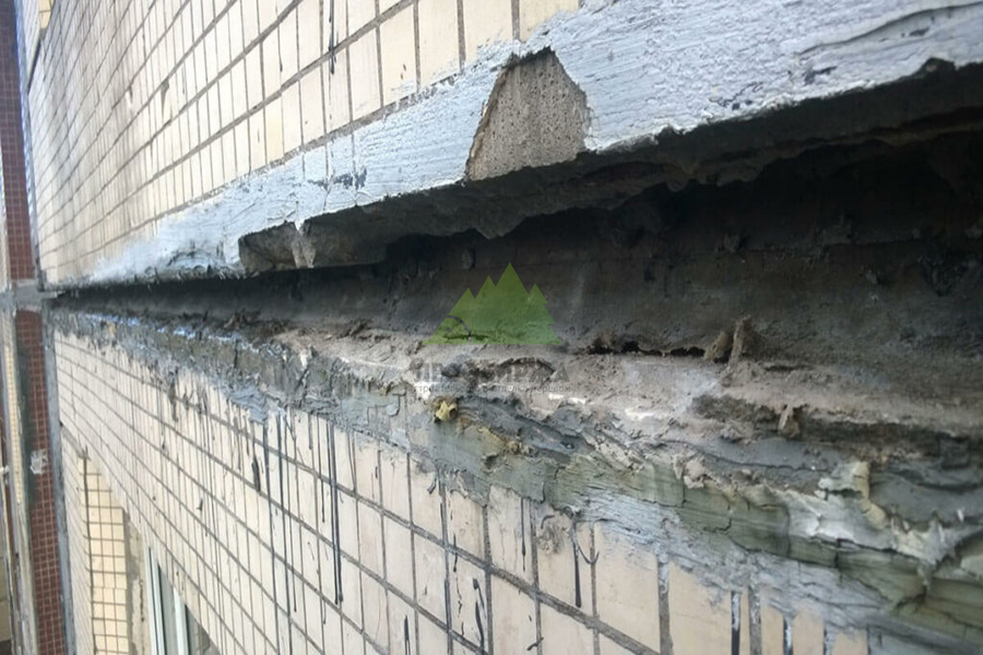 Шов в панельном доме Шов в панельном доме