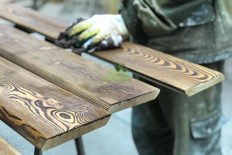 Браширование древесины — как делать брашировку дерева своими руками