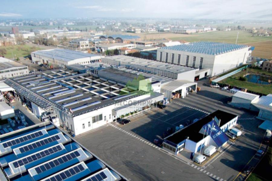 Лаборатории, как правило, располагаются на территории заводов Завод Renner Italia SpA